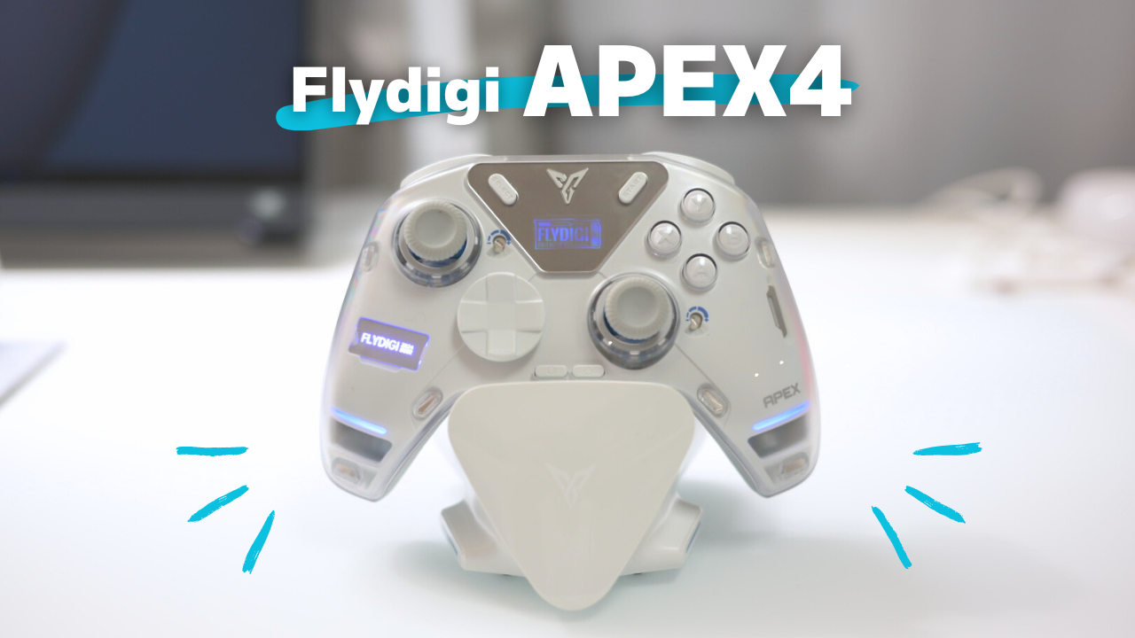 Flydigi APEX4【レビュー】｜コントローラーに液晶が付いてる  